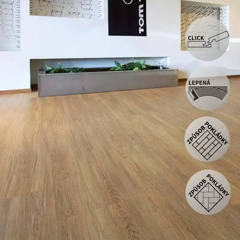 Vinylová podlaha DP 9501 Dub přírodní Výhodná Nabídka
