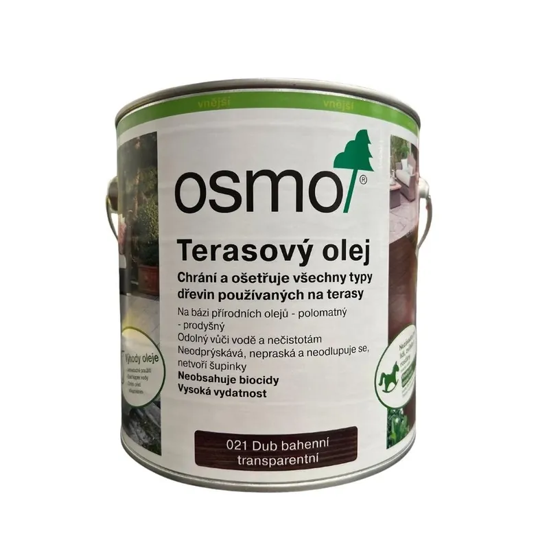 Terasový olej OSMO Dub bahenní 021 Oblíbený