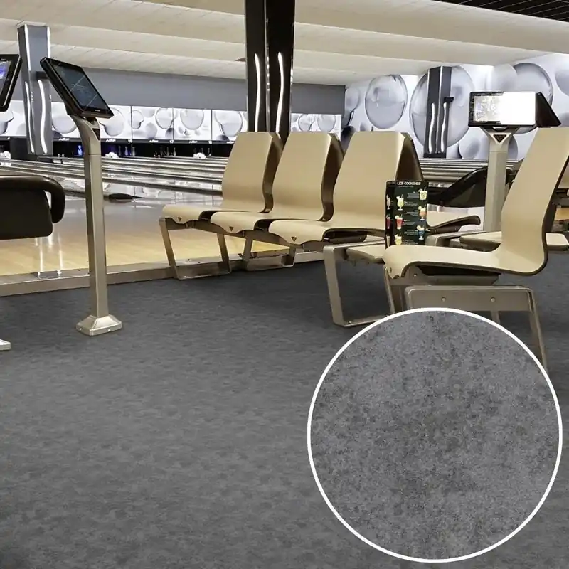 Expresní Doručení Kobercová PVC podlaha FLOTEX COLOUR Calgary Grey s290002