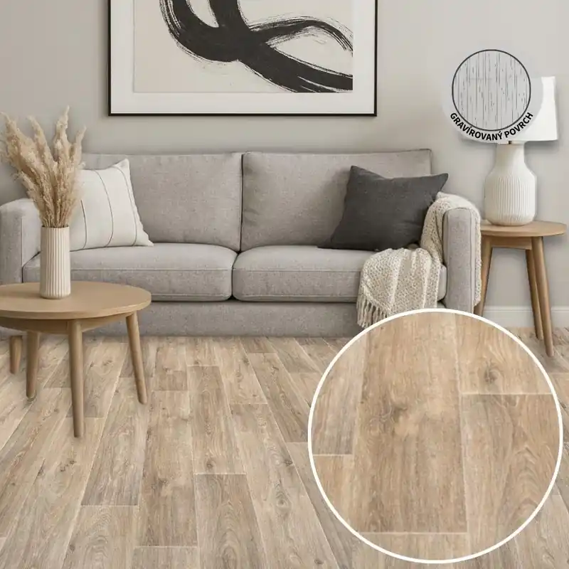 PVC podlaha G-TEX Verel Miel 2451 Nová Kolekce