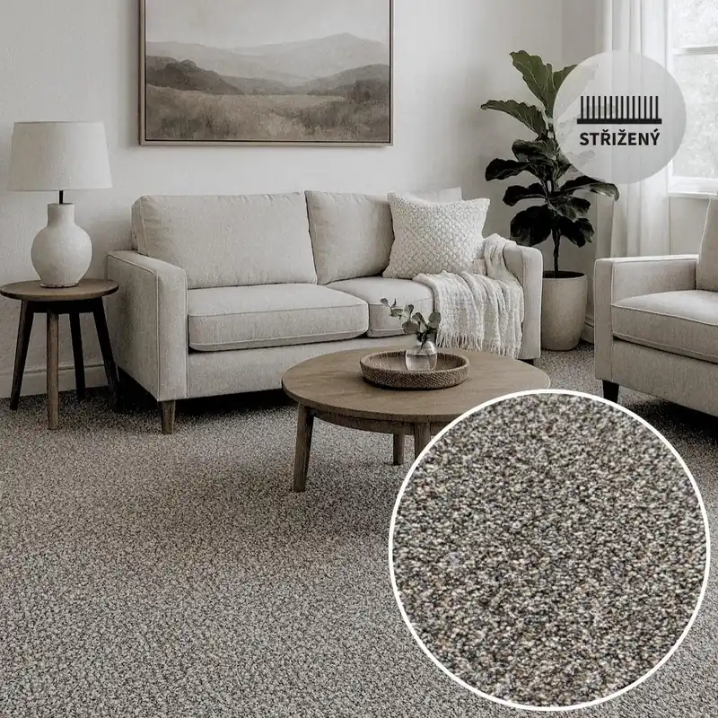 Odeslání Ihned Metrážový koberec LUXURY TWEED 96