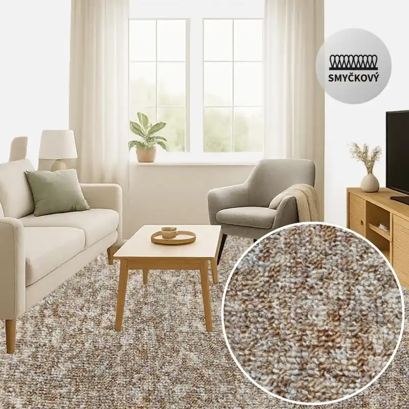 Metrážový koberec AZTEC 34 Oblíbený