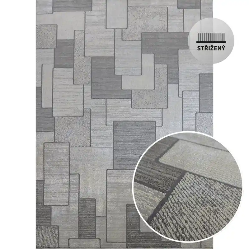 Kusový koberec Berfin ESPRIT 3603 Grey Víkendová Akce