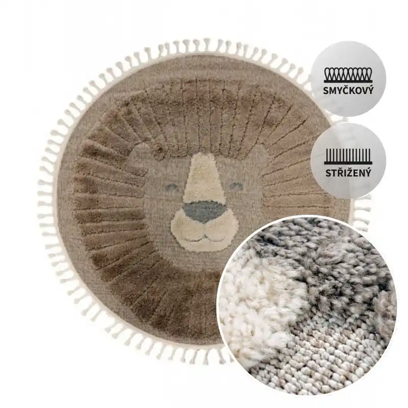 Cenová Bomba Kusový koberec FANO 399 Lion KRUH