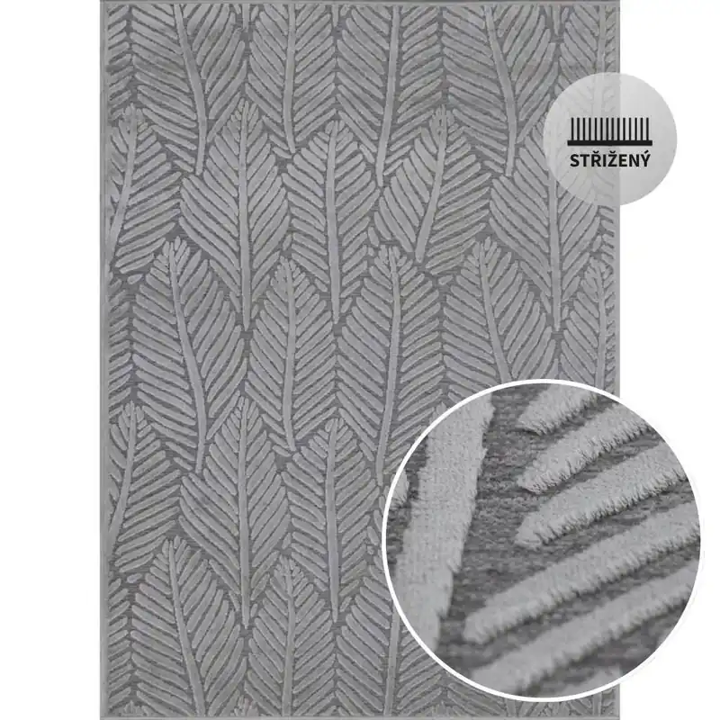 Pouze Dnes Kusový koberec RAGUSA 1810 59 Iron/silver