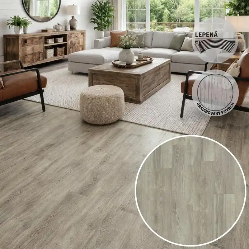Nová Kolekce Vinylová podlaha COSMOS Vaduz oak Doprodej