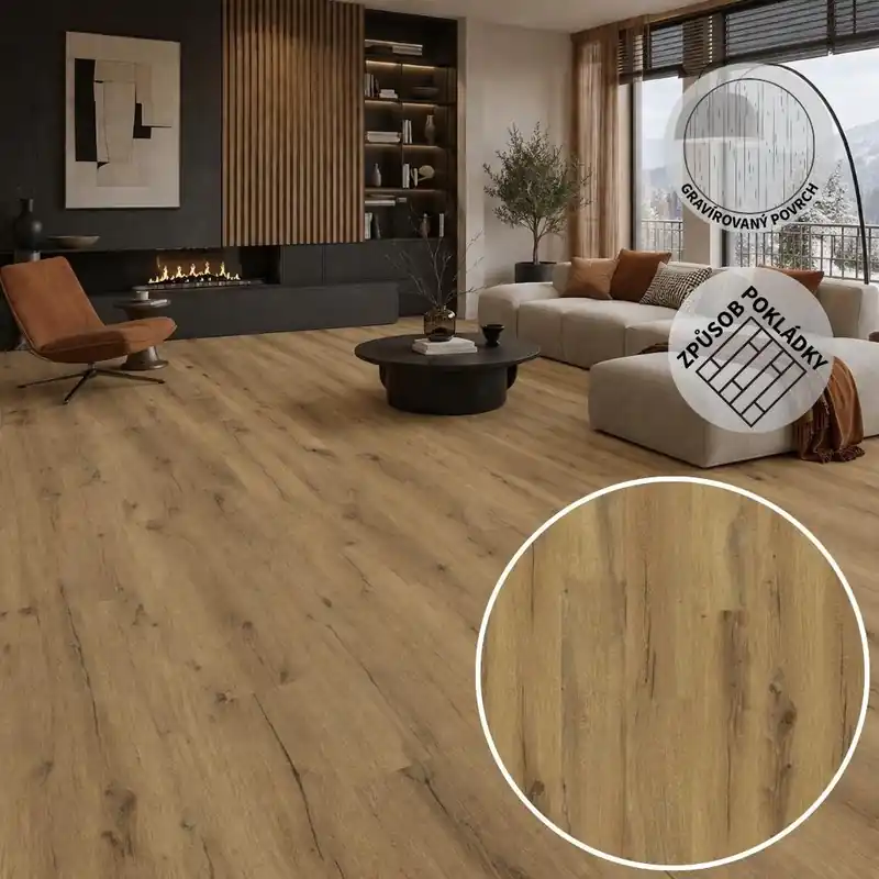 Vinylová podlaha GERFLOR CREATION 0850 Cedar Brown Oblíbený