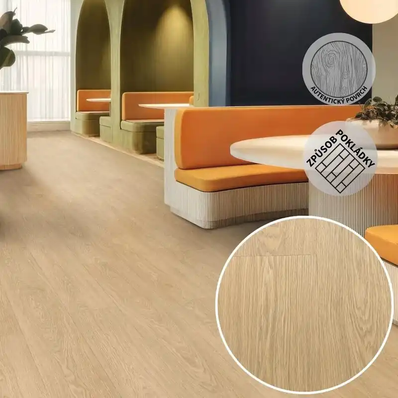 Vinylová podlaha GERFLOR CREATION 1272 Lounge Oak Beige EIR Poslední Šance