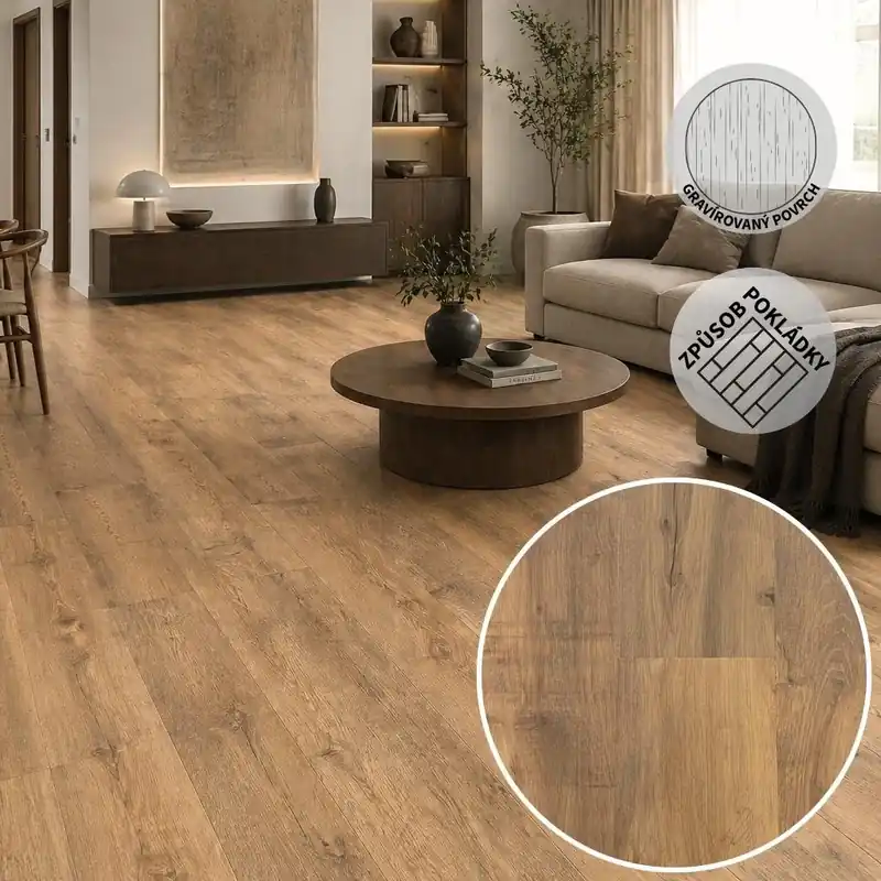 Vinylová podlaha GERFLOR CREATION 1708 Savage Oak Graige Časově Omezené