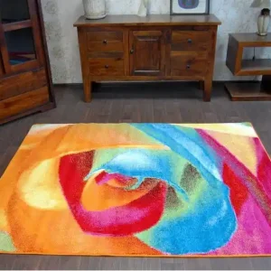 Dokud Zásoby Vydrží Koberec Paint F472 orange