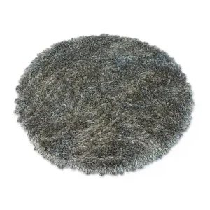 Koberec Love shaggy taupe 120 cm kruh Sezónní Sleva