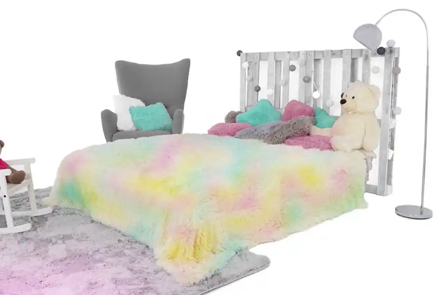 Výhodná Nabídka Elmo deka/přehoz Rainbow