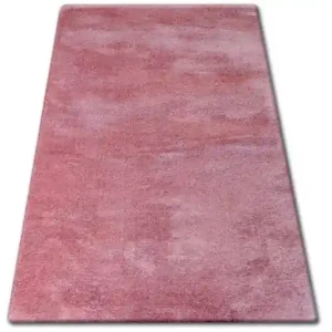 Koberec Micro fiber soft shaggy růžový Zlevněný