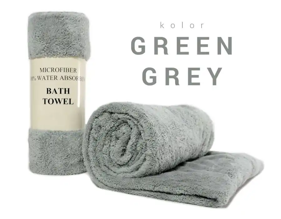 Ručník BATH TOWEL GREEN GREY Objednat Nyní