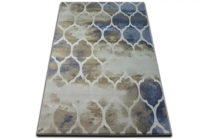 Vysoce Kvalitní Koberec Drop jasmine 761 D.beige/L.blue