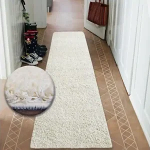 Sleva Běhoun Shaggy krémový