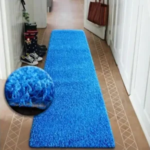 Super Cena Běhoun Shaggy modrý