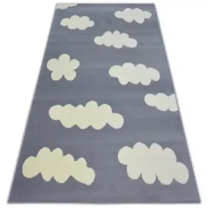 Must-Have Koberec BCF FLASH CLOUDS oblaky 3978 šedý