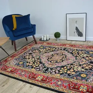 Koberec PAINT G4773 - Tradice černo / červený Tovární Cena