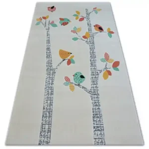 Koberec PASTEL 18405/063 - Ptáčci krémový Koupit Online