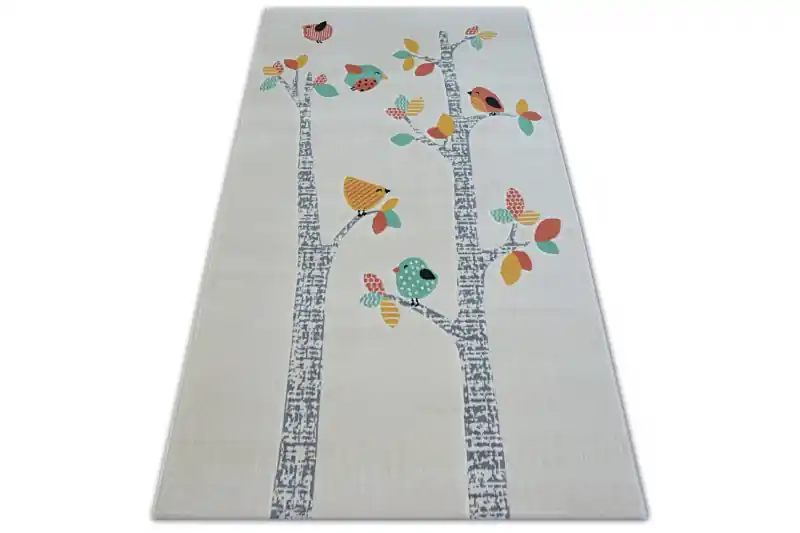Koberec PASTEL 18405/063 - Ptáčci krémový Koupit Online