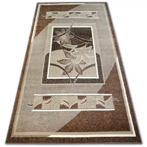 Víkendová Akce Koberec BCF BASE 3706 FLORAL béž