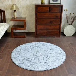 Koberec kruh IVANO šedý Poslední Šance