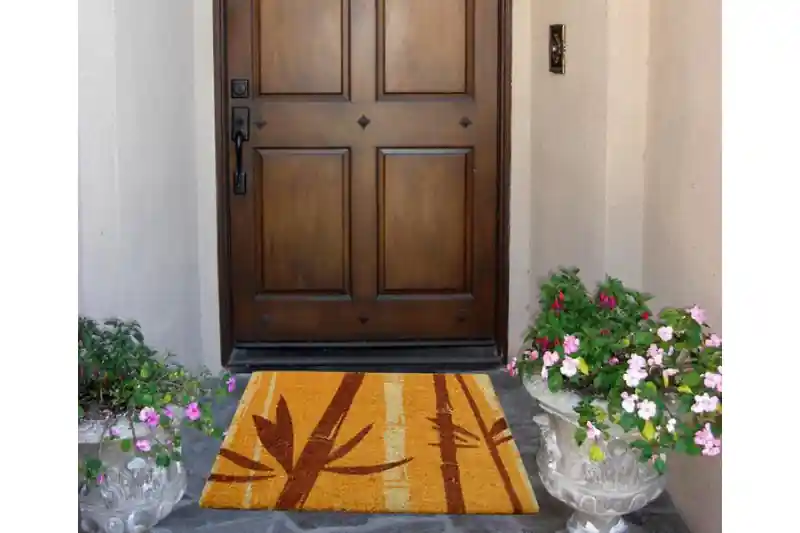 Bezpečná Platba Kokosová rohožka 40x60 cm oranžová