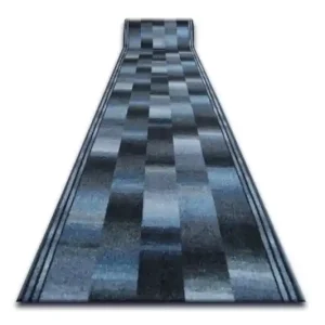 Hrubý protiskluzový běhoun IKAT šedý Must-Have