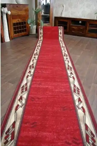 Protiskluzový běhoun MODERN bordo Omezená Nabídka