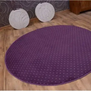 Speciální Cena Koberec kruh AKTUA 087 fialový