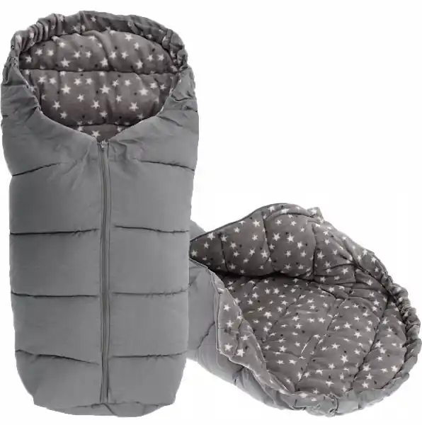 Dětský spací pytel SOLID grey Novinka