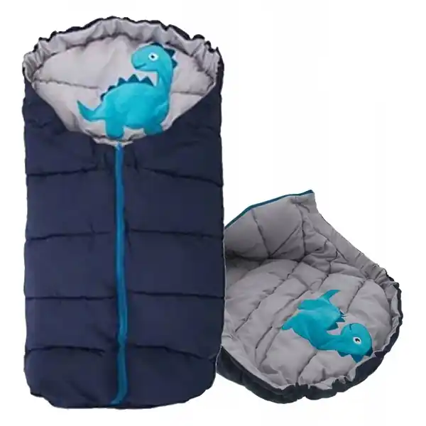 Dětský spací pytel DINO NAVY-GREY Nízká Cena