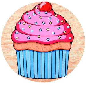 Novinka Plážová osuška muffinky