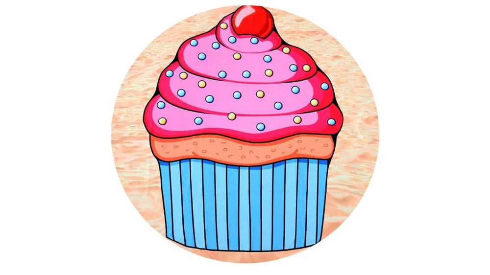 Novinka Plážová osuška muffinky