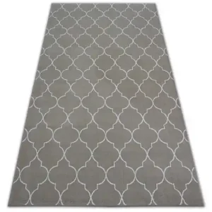Koberec SENSE Micro 81220 bež/bílý TRELLIS Výprodej