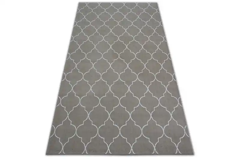 Koberec SENSE Micro 81220 bež/bílý TRELLIS Výprodej