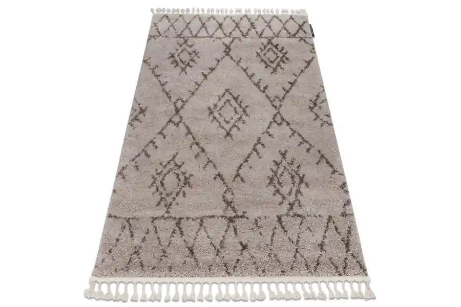 Koberec BERBER FEZ G0535 béž / hnědý Fredzle berber marokánský Cenová Bomba