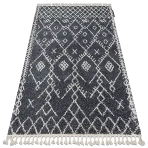Akce Koberec BERBER TANGER B5940 šedý / bílý Fredzle berber marokánský