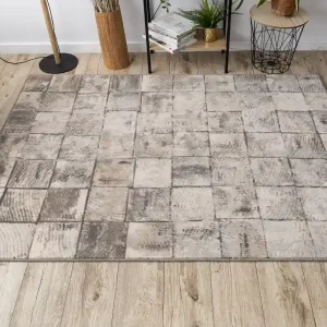 Zlevněný Koberec MAGNETIC Retro popel Vlna