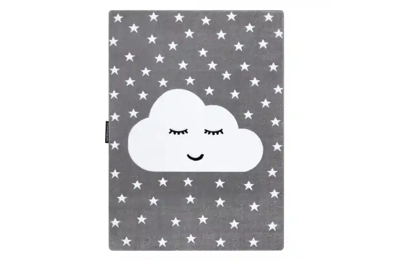 Výhodná Nabídka Koberec PETIT CLOUD OBLÁČEK HVĚZDY šedý