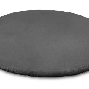 Koberec kruh RABBIT dark grey Akční Cena