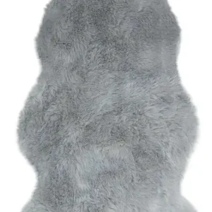 Koberec Auckland Luxury Faux Sheepskin Single stříbrný Poslední Šance