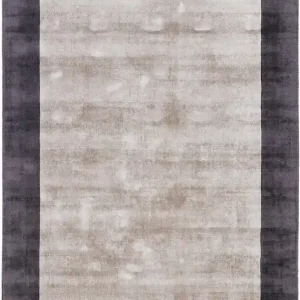 Jen Po Omezenou Doba Koberec Blade Border Charcoal stříbrný