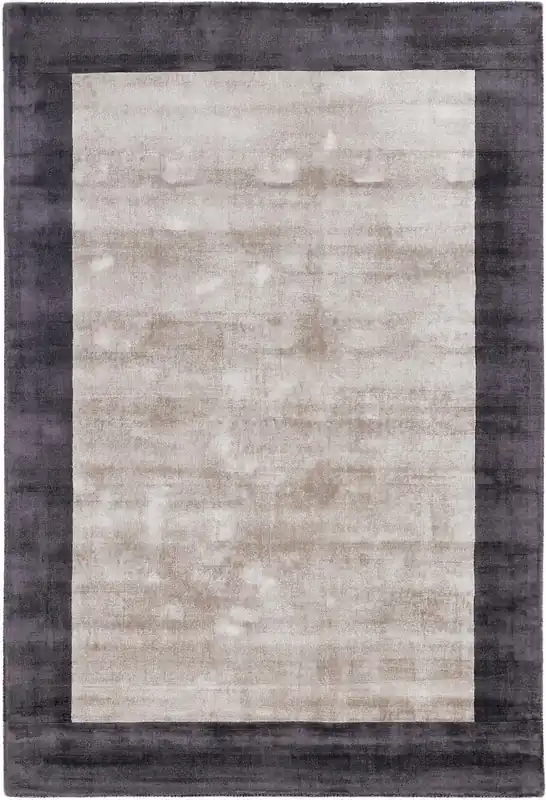 Jen Po Omezenou Doba Koberec Blade Border Charcoal stříbrný