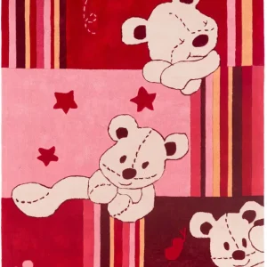 Top Prodej Dětský koberec Kids 17 Stripe Teddy Bear