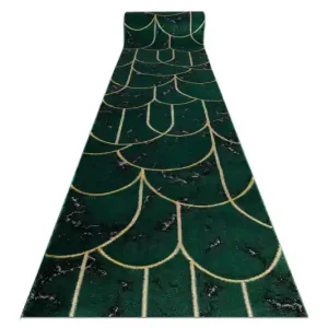 Koupit Online Běhoun EMERALD exkluzivní 1016 glamour, art deco, marmur zelený/zlatý