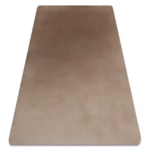 Protiskluzový koberec POSH Shaggy camel, béžový plyš Autentický