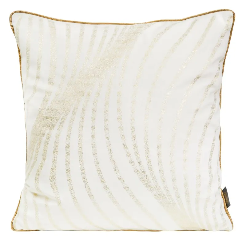 Must-Have Povlak na polštář BLANCA 3 bílo-zlatý