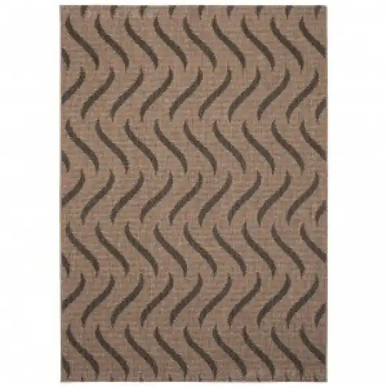 Běhoun Floorlux 20586 coffee / černý Oblíbený